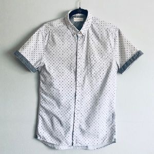 7 Diamonds Short Sleeve Button Up